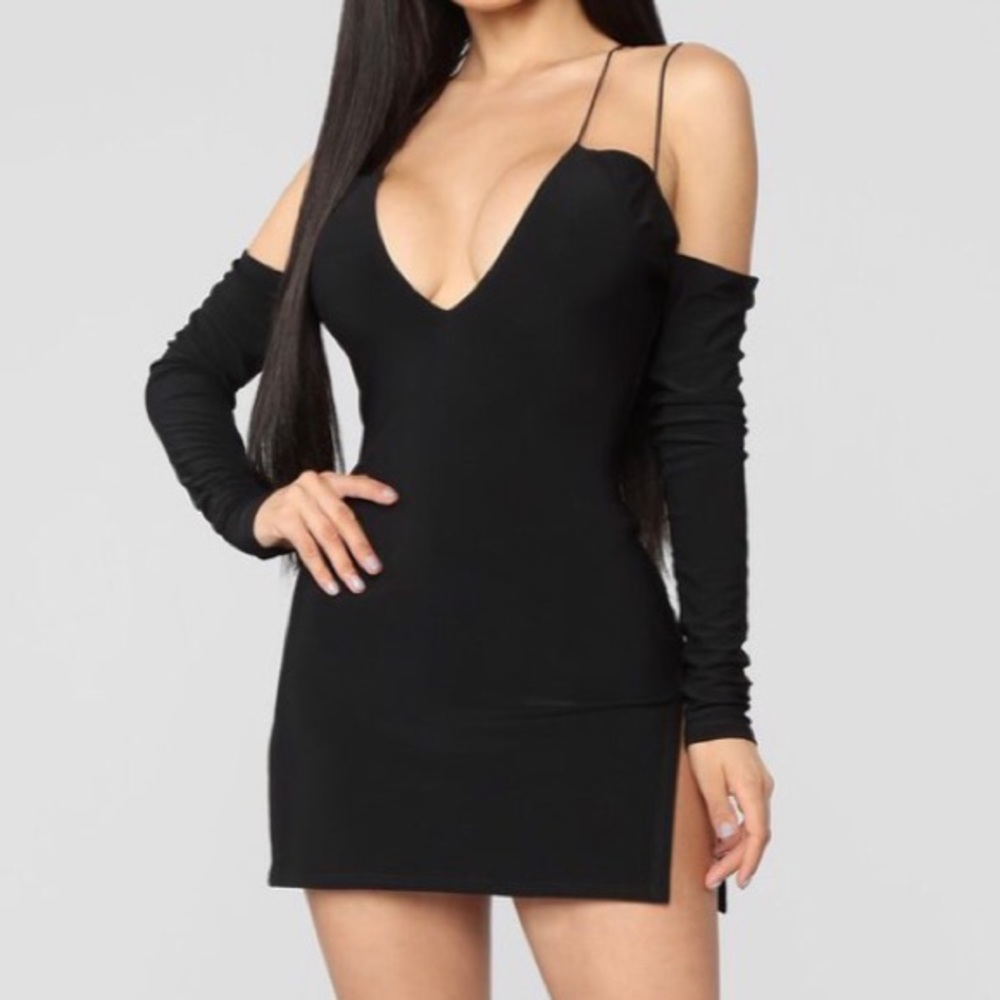 NWT XS Black Mini Dress